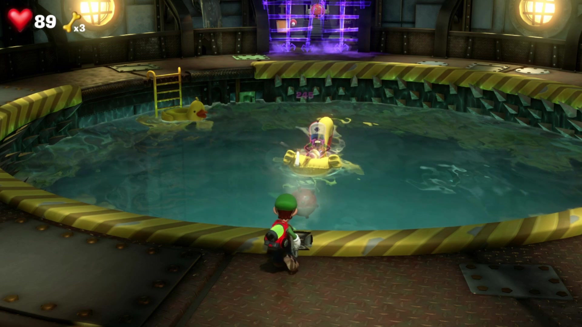 路易吉鬼屋3听说这boss很难暴打b2层修理工