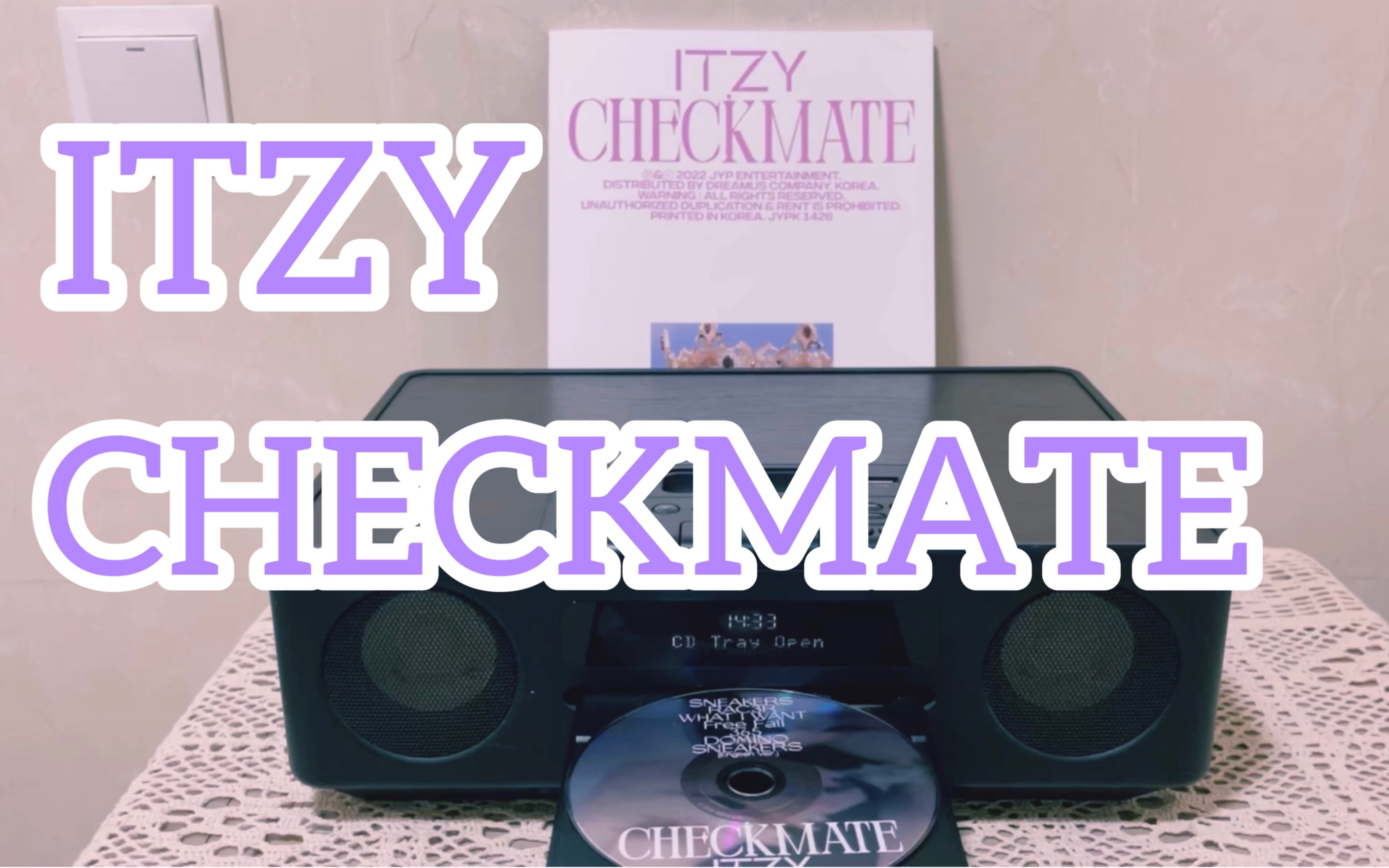 新专滚碟|[CHECKMATE] ITZY最新迷你专辑全专CD试听 主打曲:SNEAKERS哔哩哔哩bilibili