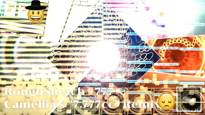 【山茶花混曲的bpm7777的极限疯速曲！】777 (Camellia's "7,777cc" Remix) adofai转phi谱面预览