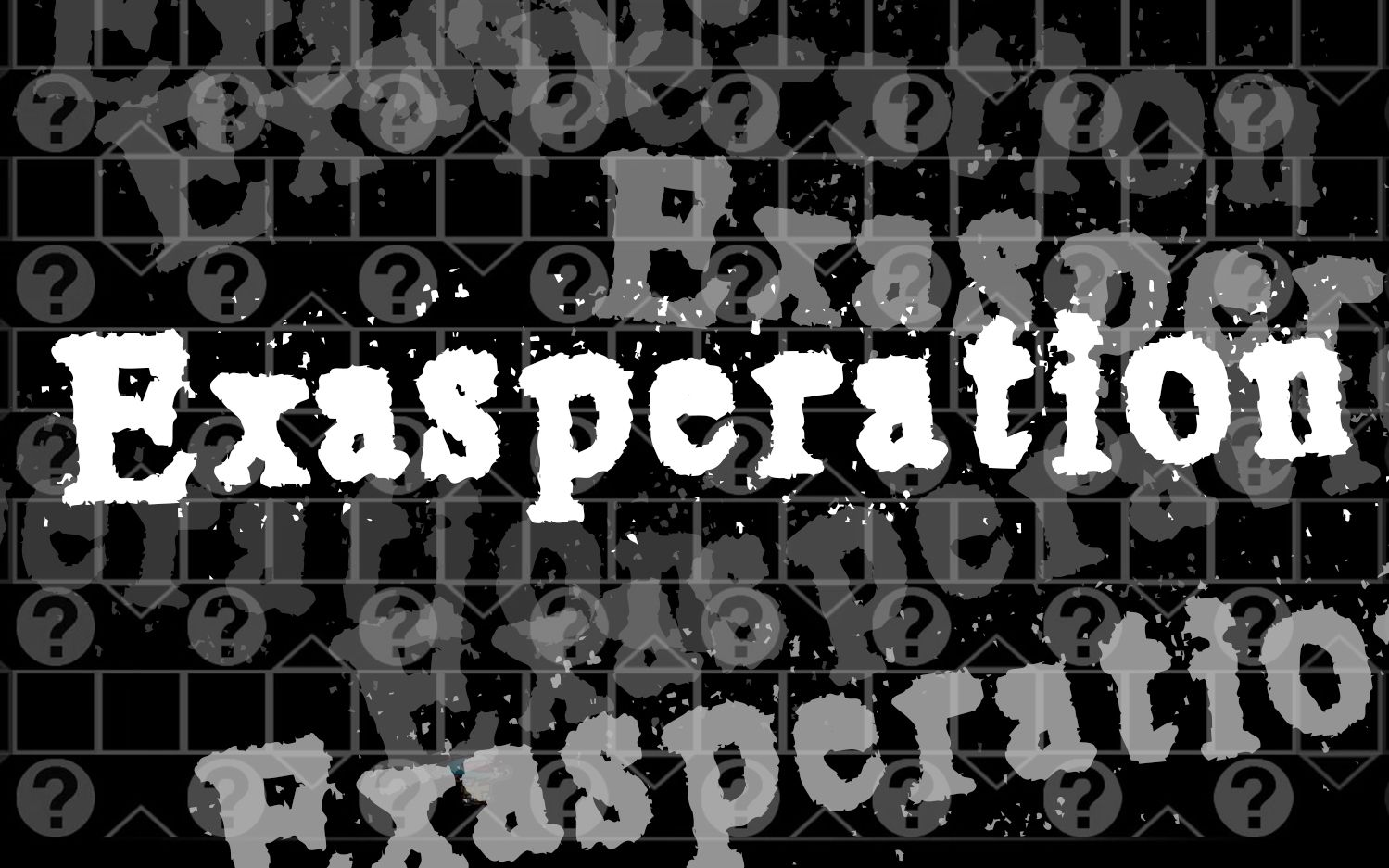 几何冲刺 阴森恐怖猎奇的不可能关卡 ~ exasperation ~ no clip