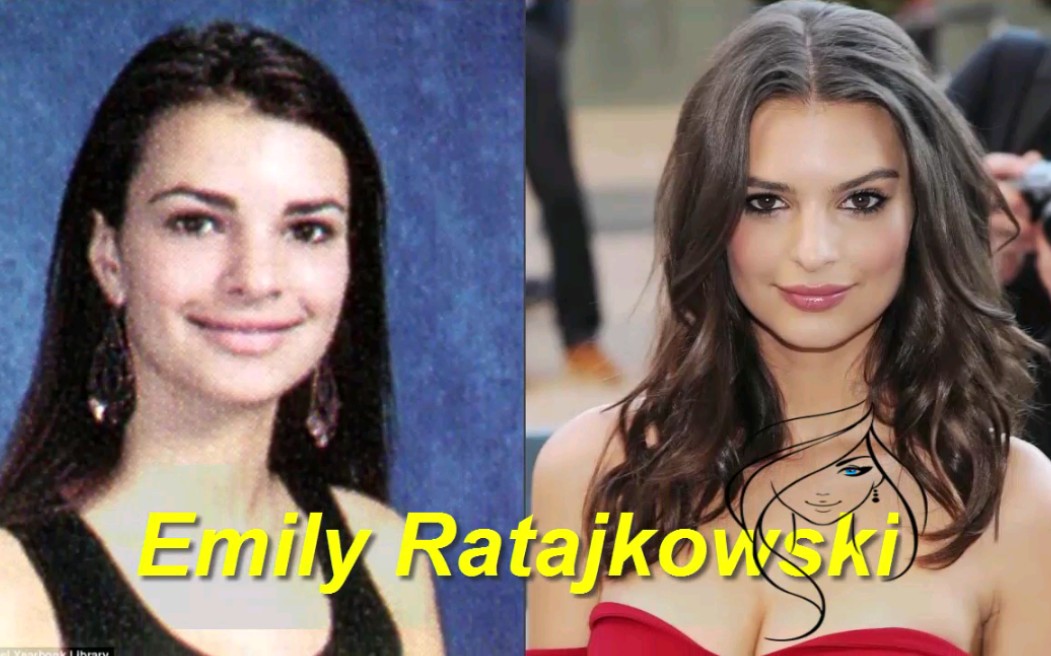 [图]『Emily Ratajkowski | 艾米莉·拉塔可夫斯基』最近火变微博的英国网红模特 七岁至今 容貌变化