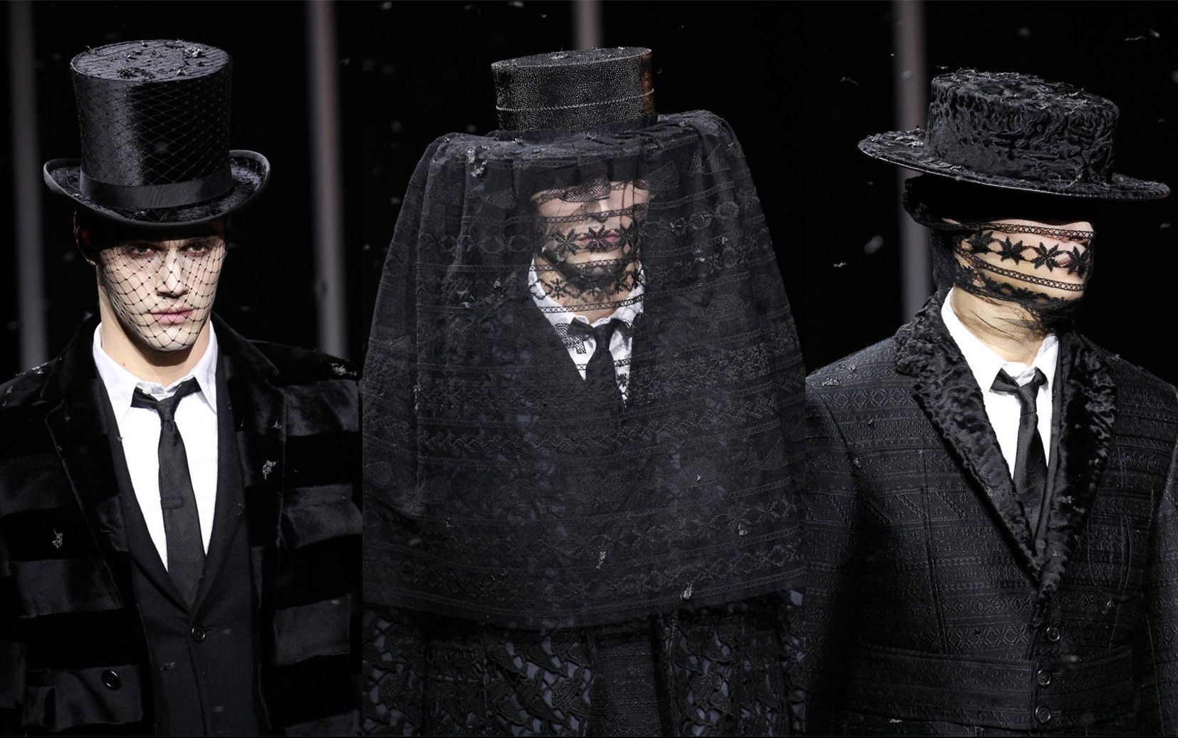 [图]【Thom Browne】2015纽约秋冬男装•绝命寡夫！大爱鲸鱼包！