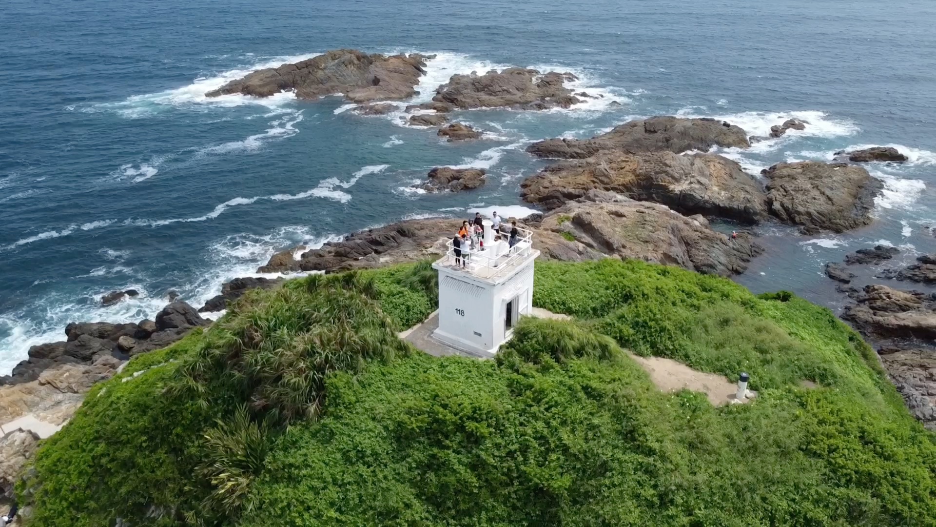 【航拍】香港很美丽的小岛:黄茅洲