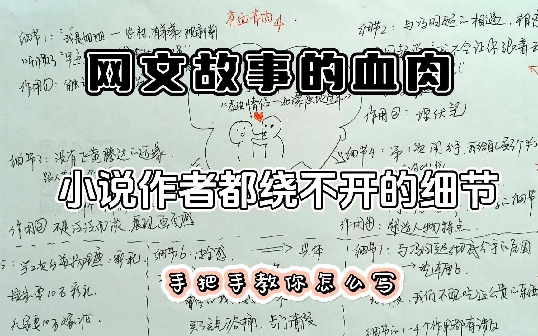 小说故事细节原来这么重要?手把手教你怎么往故事里加料!5分钟掌握有血有肉好故事哔哩哔哩bilibili