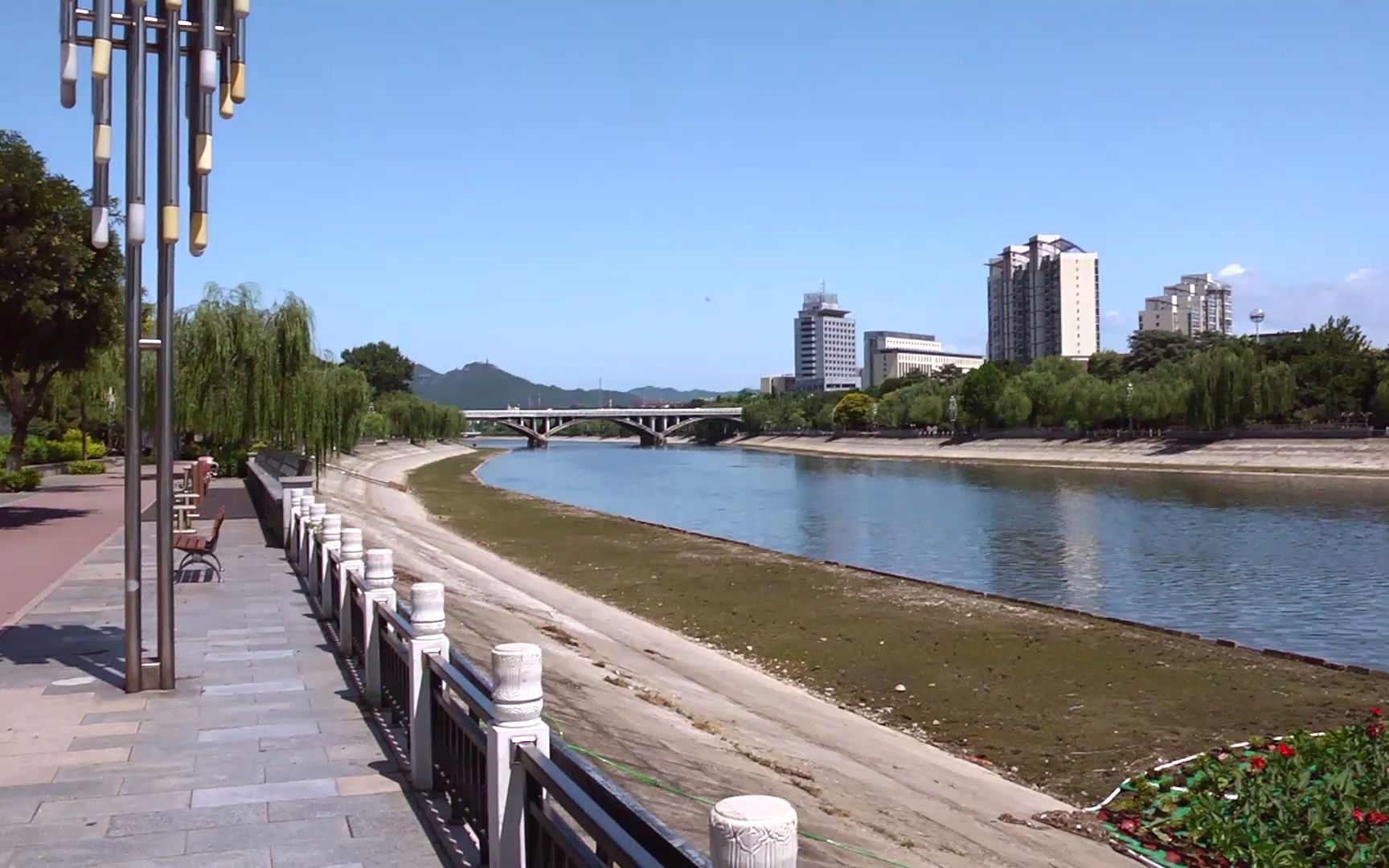 北京密云白河密虹公园夏日美景