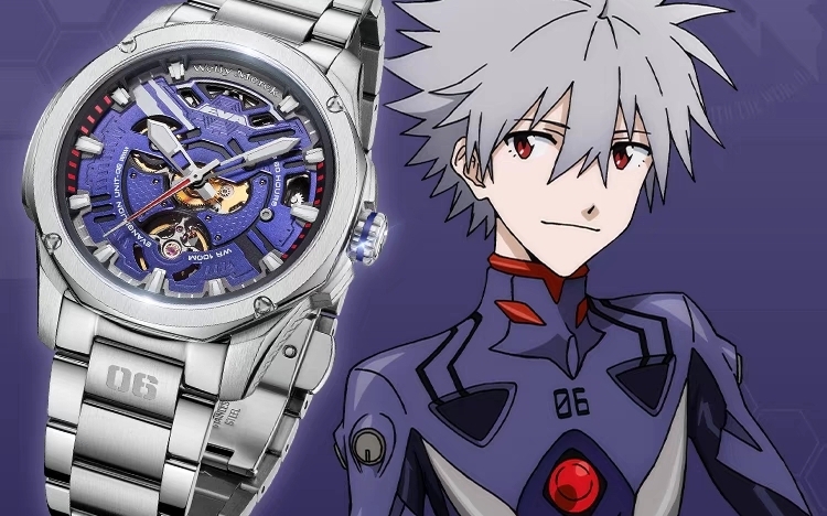 eva联名手表 威利默克机械表 新世纪福音战士