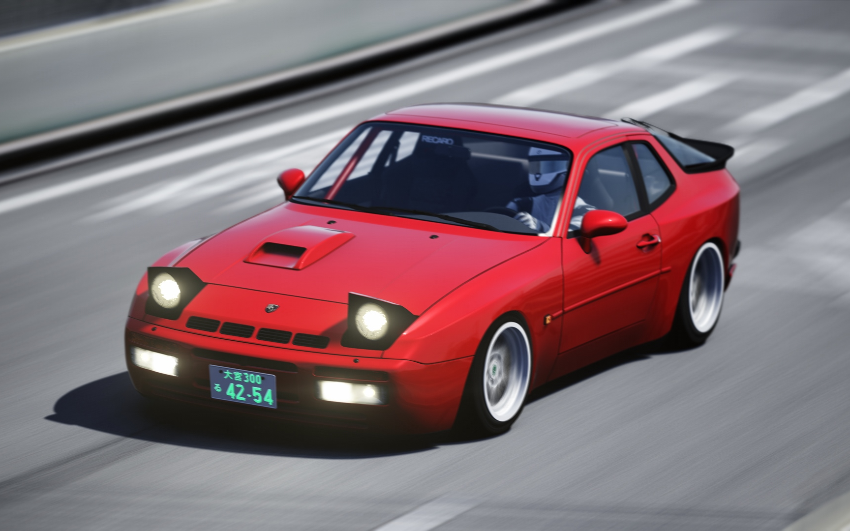 5:保时捷 porsche 944 turbo (951) wangan