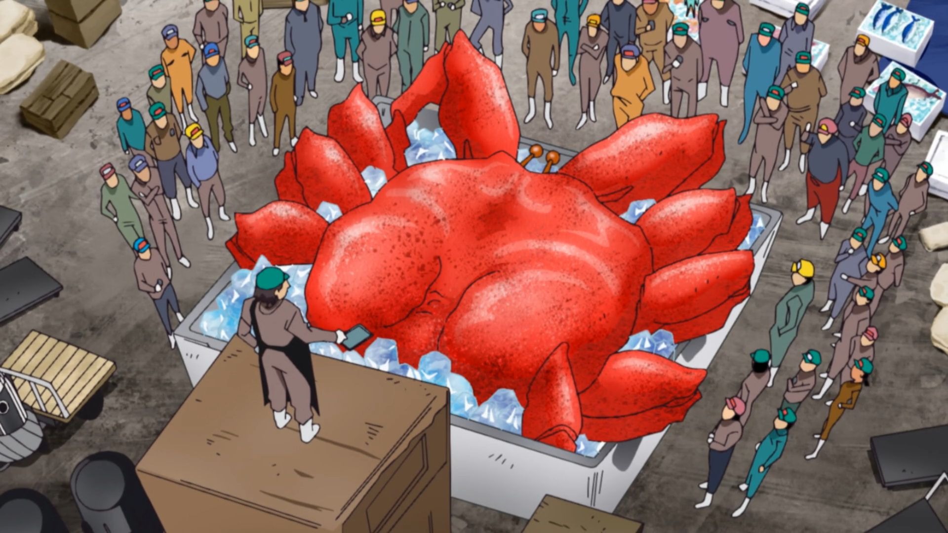 【美食的俘虏 17下】好大的螃蟹啊