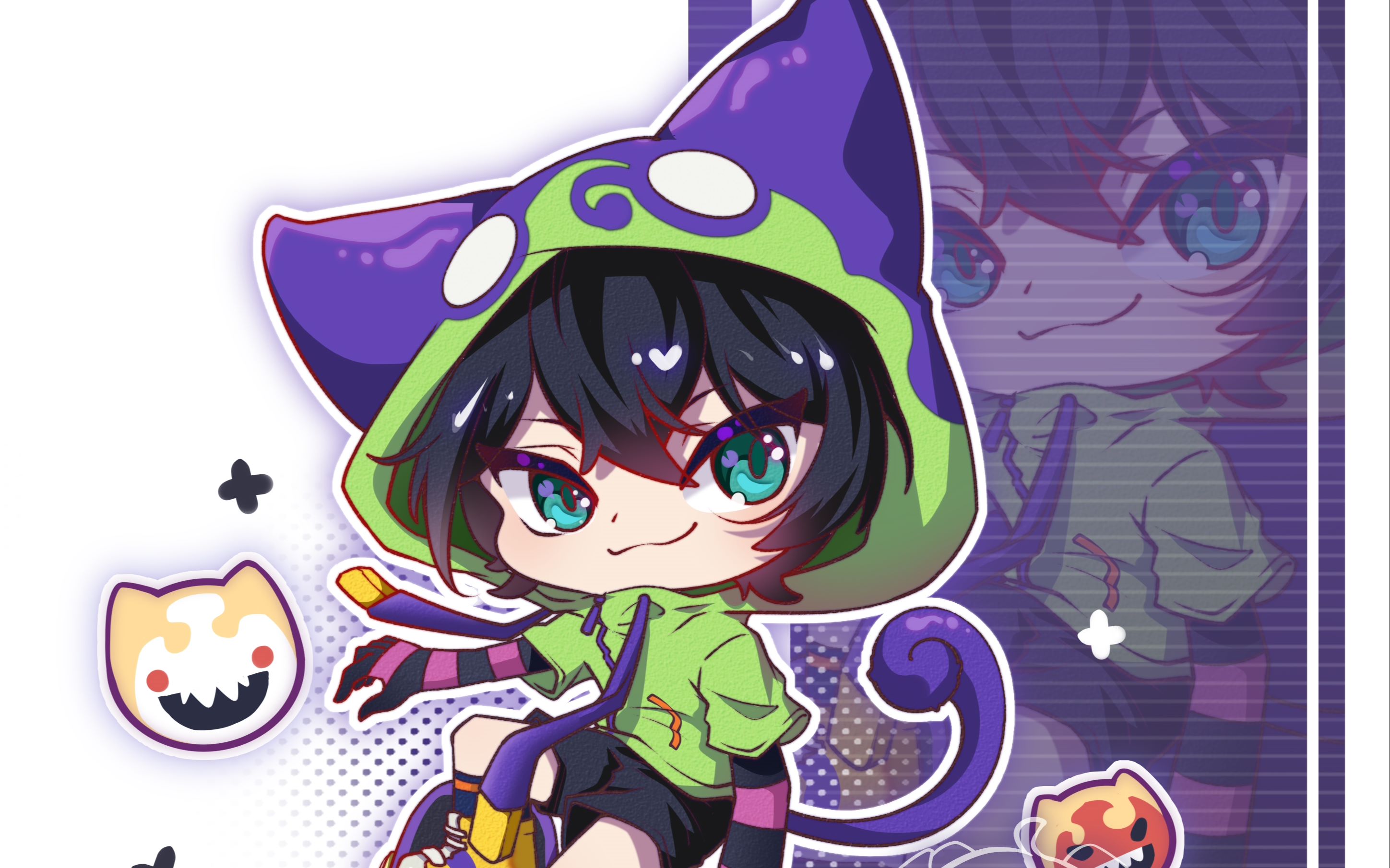 【无限滑板】来只猫猫吗93