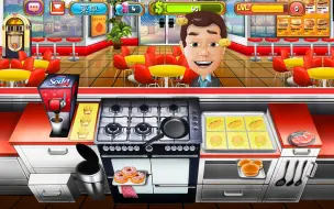 Download Video: Steam上的快餐店模拟经营游戏烹饪游戏，游戏英文名称The Cooking Game