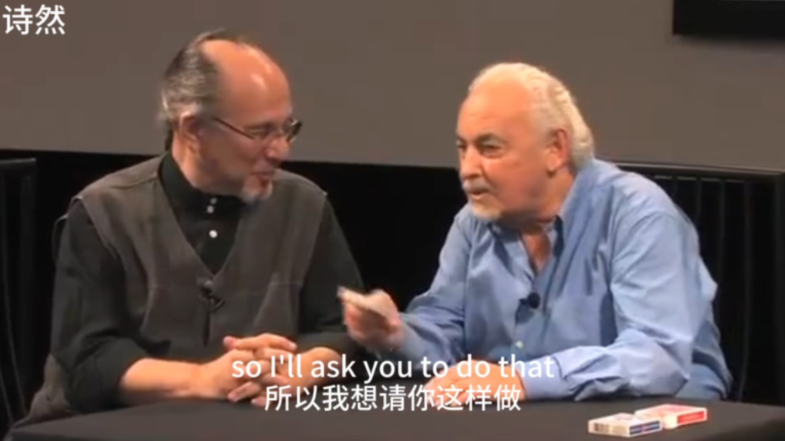 [图]【自制中文字幕】David Berglas大卫巴格拉斯 &Max Maven 马克思梅文  2011Emc研讨会部分讲解