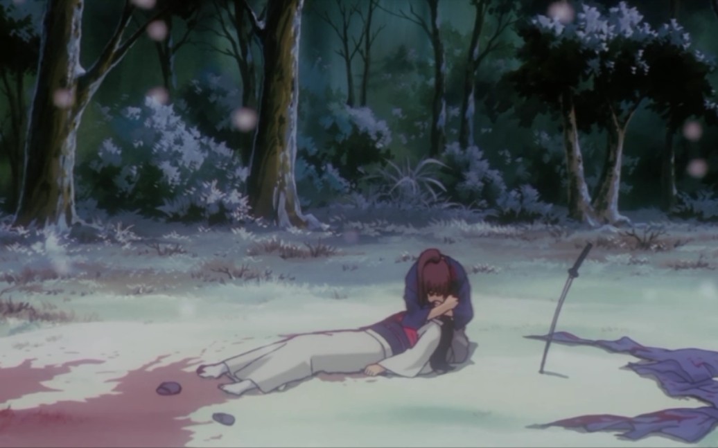 浪客剑心白梅香十字伤