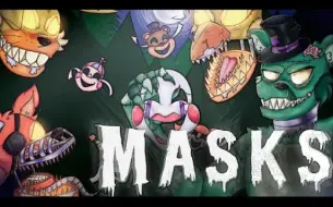 Descargar video: FNaF Halloween Collab - Masks by Aviators