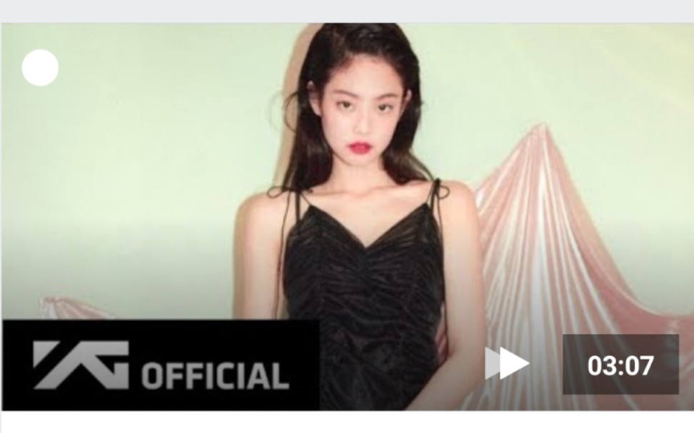 [图]JENNIE《CLICK CLICK》FMV公开！