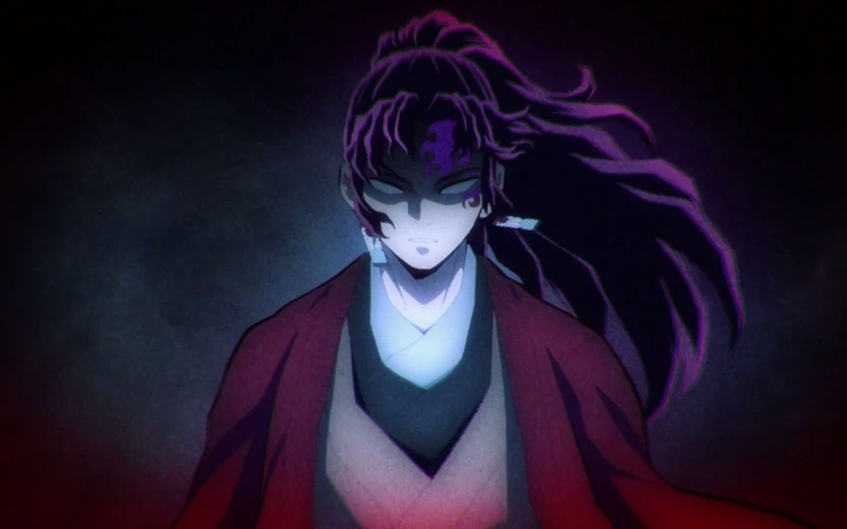 【鬼灭之刃/60帧】碳治郎日之呼吸战上弦六,柱以下最强战力!