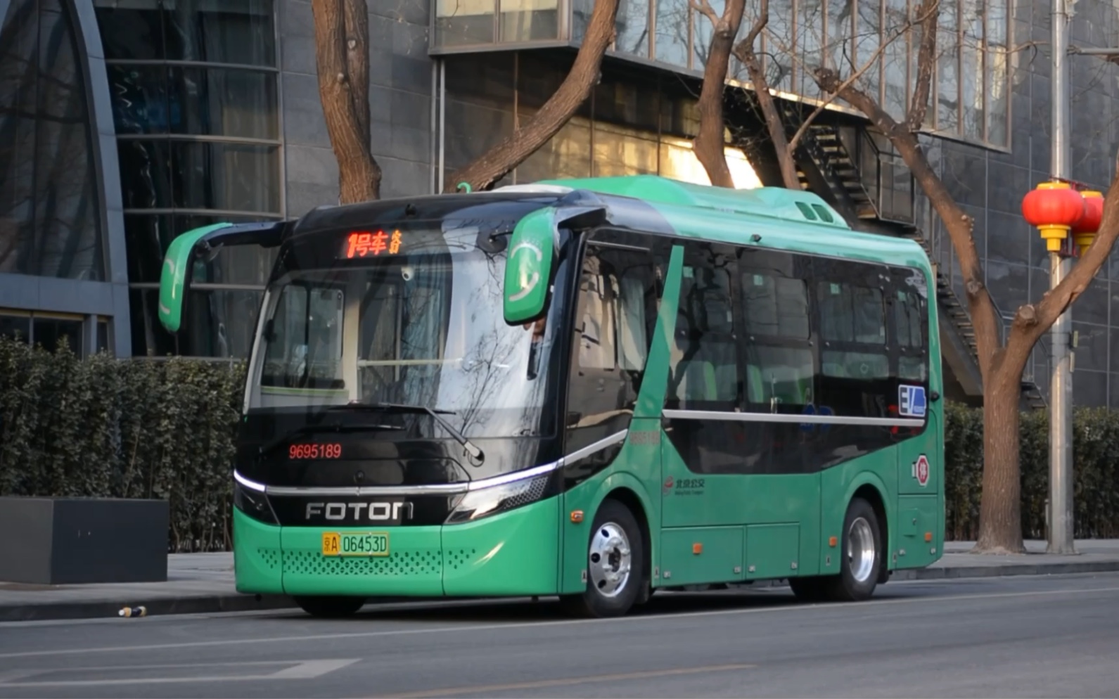 北京公交新车图片