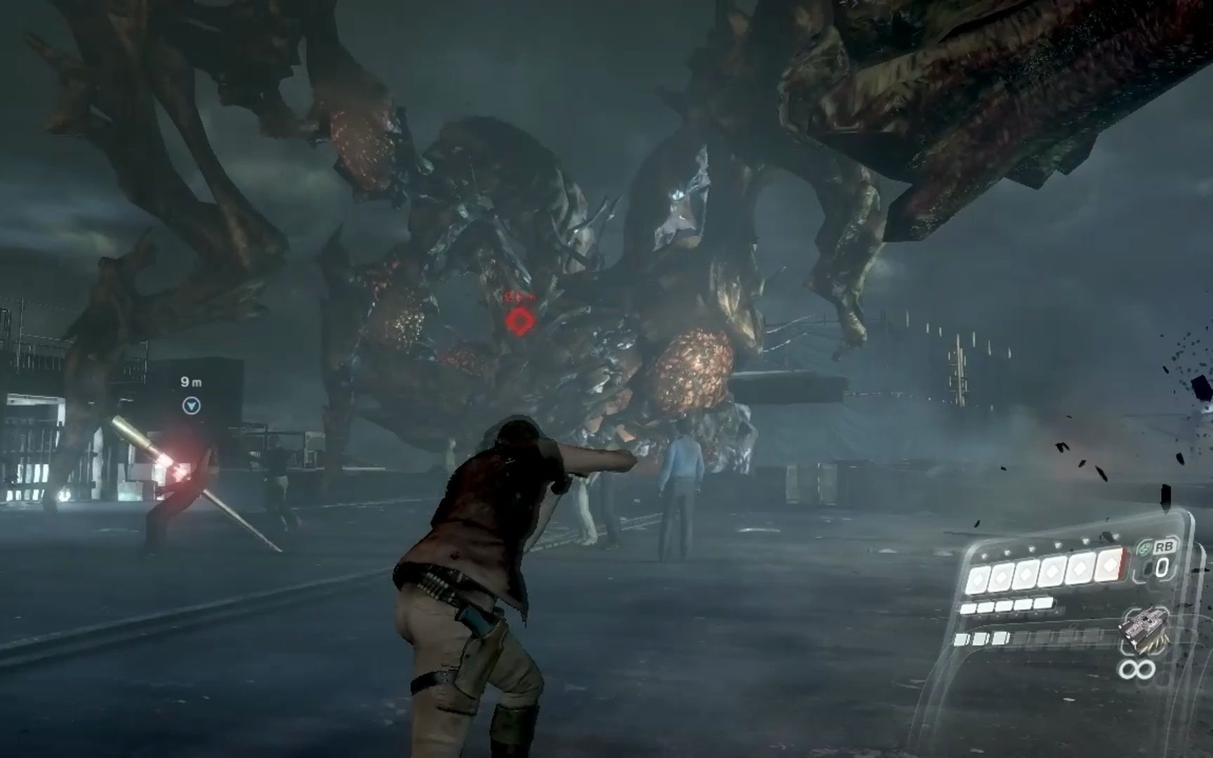 生化危机6,大结局最终boss再次变丧尸大苍蝇,一发rpg导弹搞定