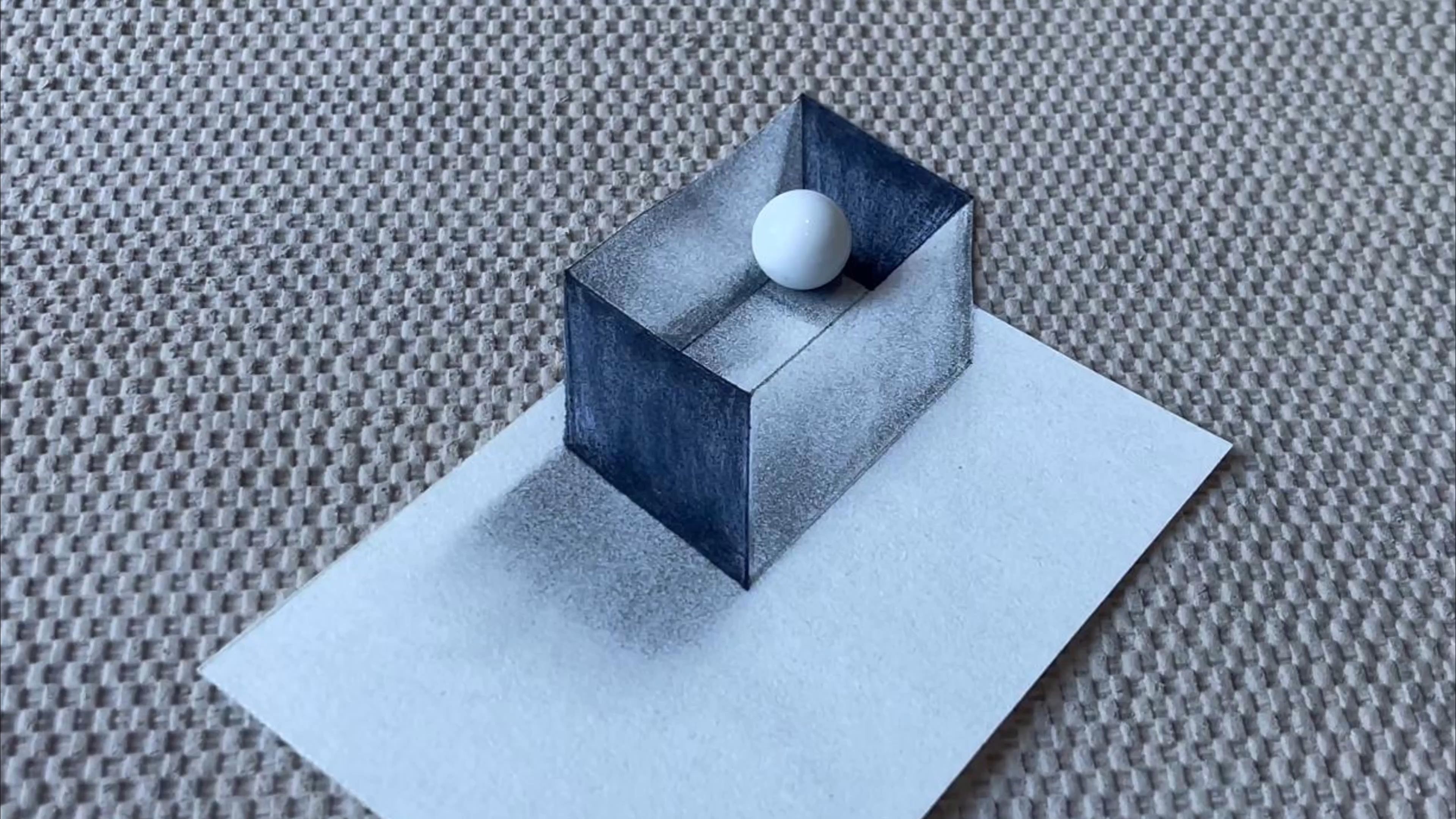 3d素描简单图片