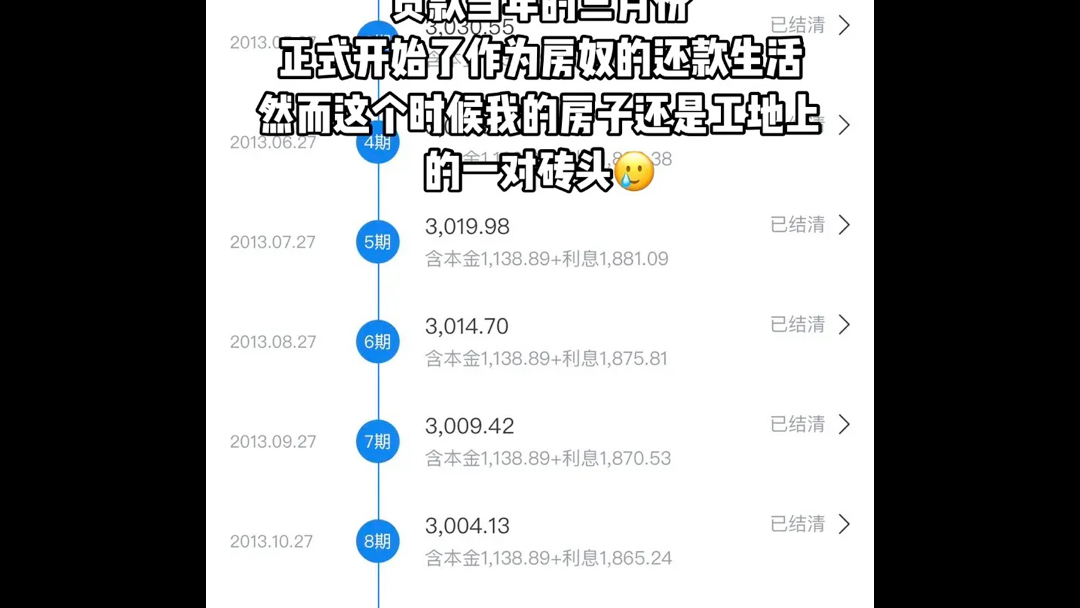 房贷三十年,我终于在第九年还清了所有贷款哔哩哔哩bilibili