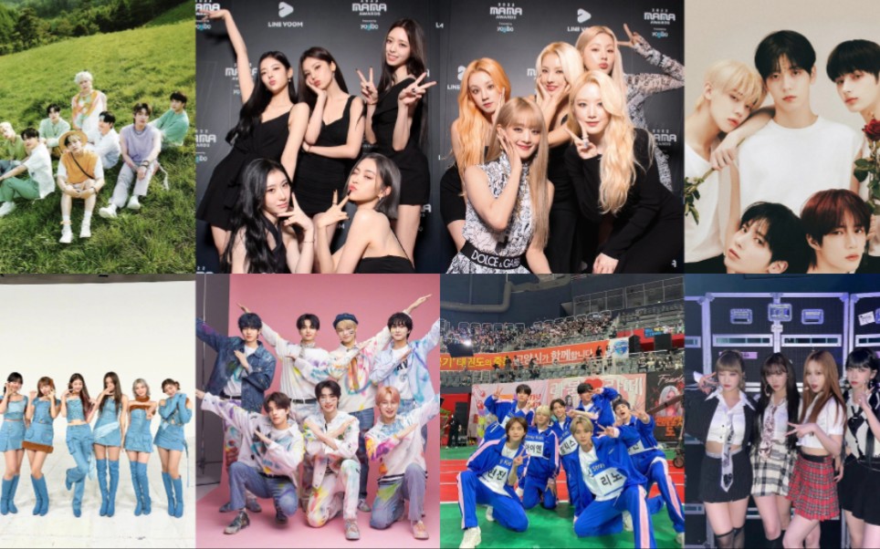 【kpop】五代大势团体无垫音安可一览