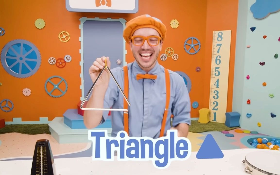 [图]Blippi 学乐器 Learns Musical Instruments For Kids