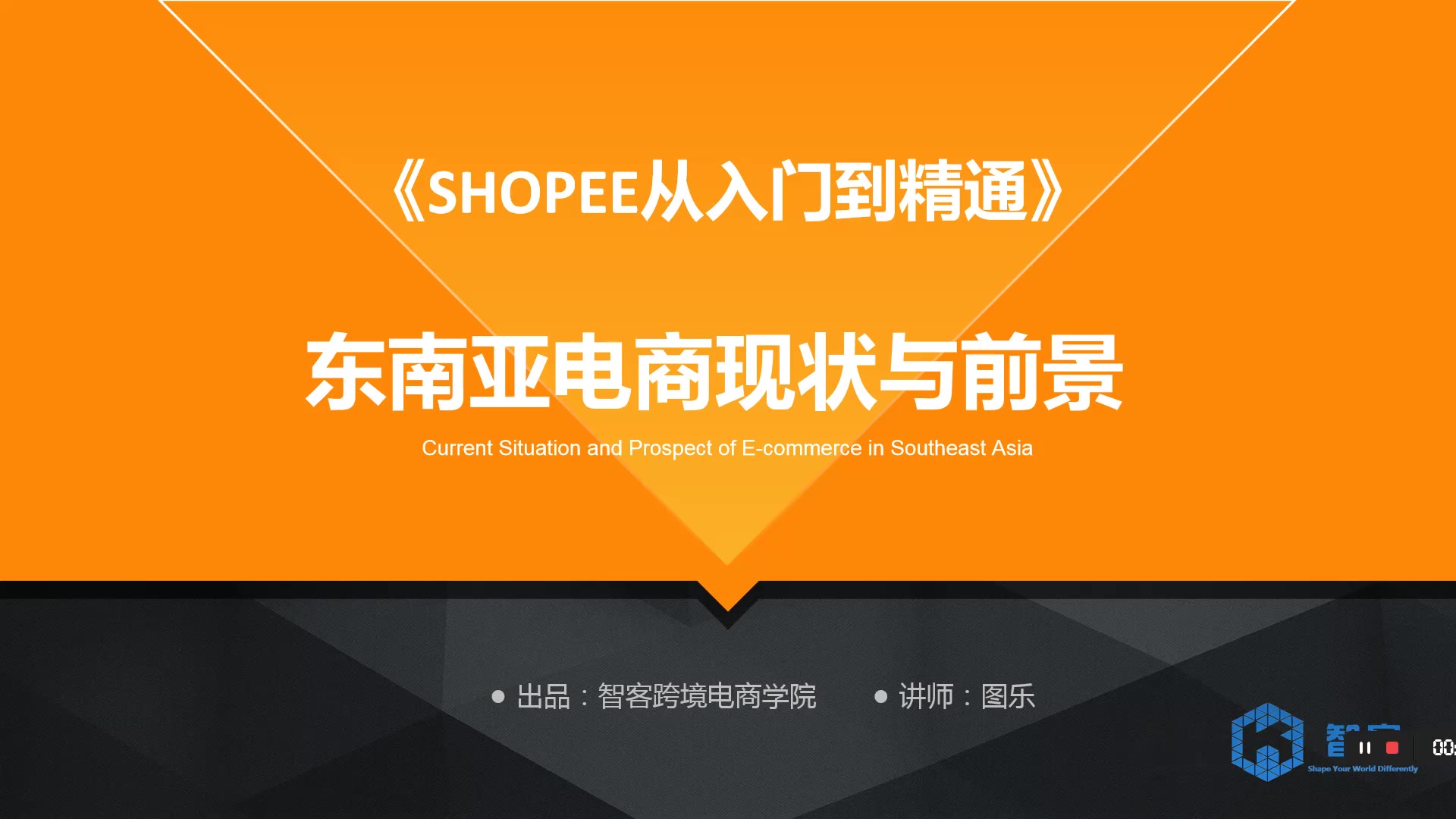 【Shopee从入门到精通】一、shopee东南亚电商现状与前景哔哩哔哩bilibili