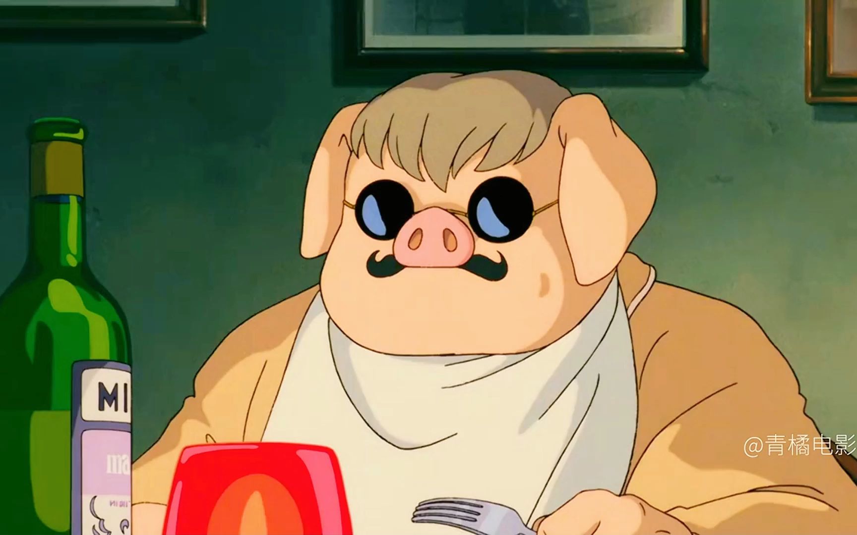 女人爱上会飞的猪,正如宫崎骏动画里没有反派,只有浪漫和治愈