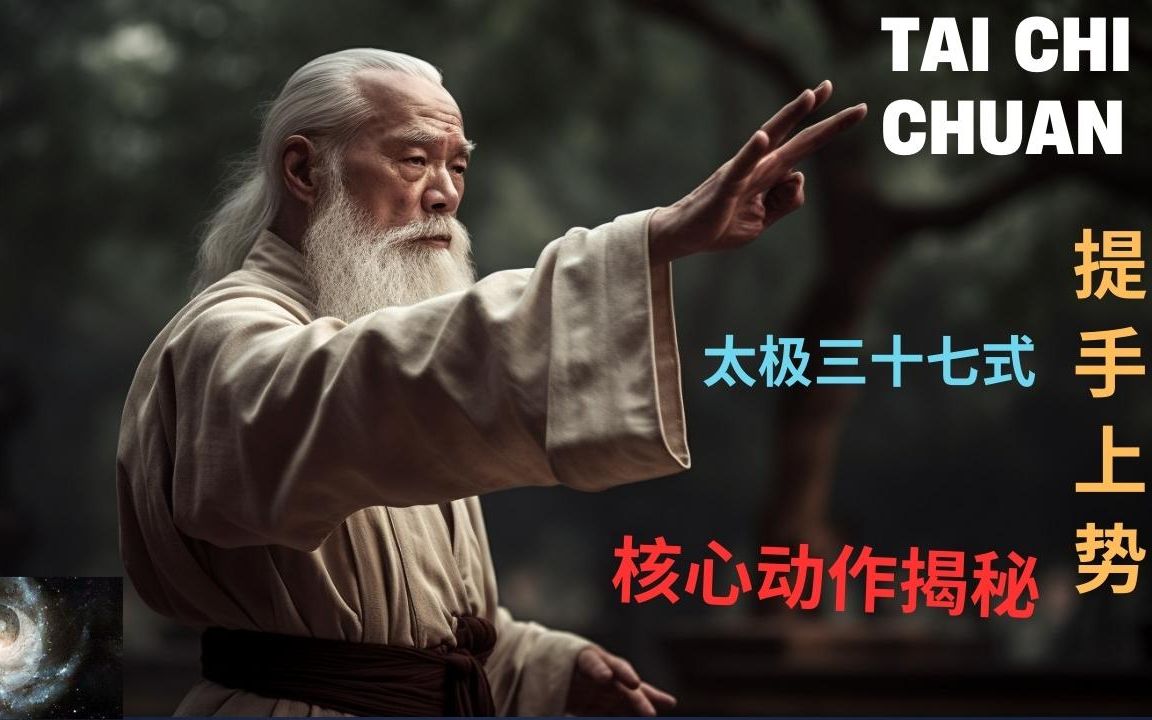 解密太极拳37式之一的核心动作!提手上势,掌握它在太极拳中的核心地位!哔哩哔哩bilibili