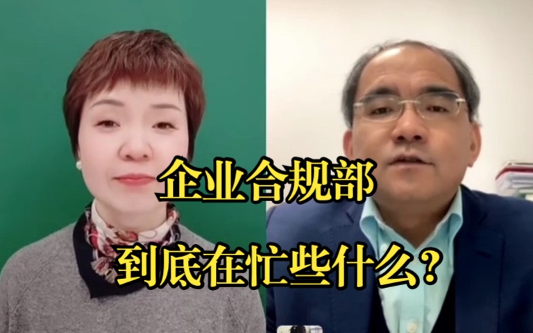 【合同相对论第151期】德国汉高集团北亚区总法律顾问沈悦志:企业合规部到底在忙些什么? | 合规 | 法律人 | 律师哔哩哔哩bilibili