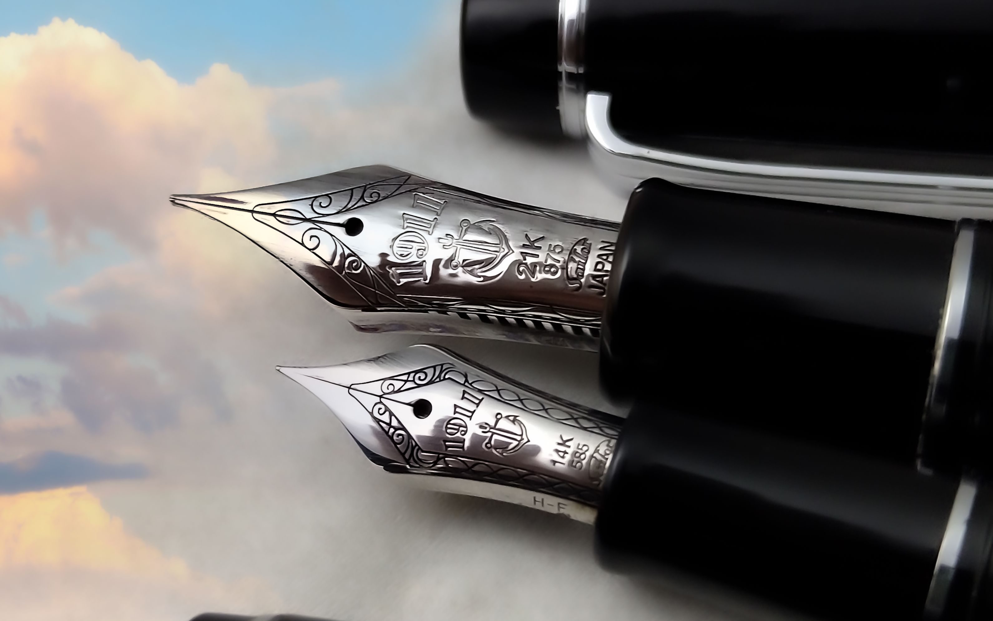 写乐笔王kop m尖 文具 钢笔