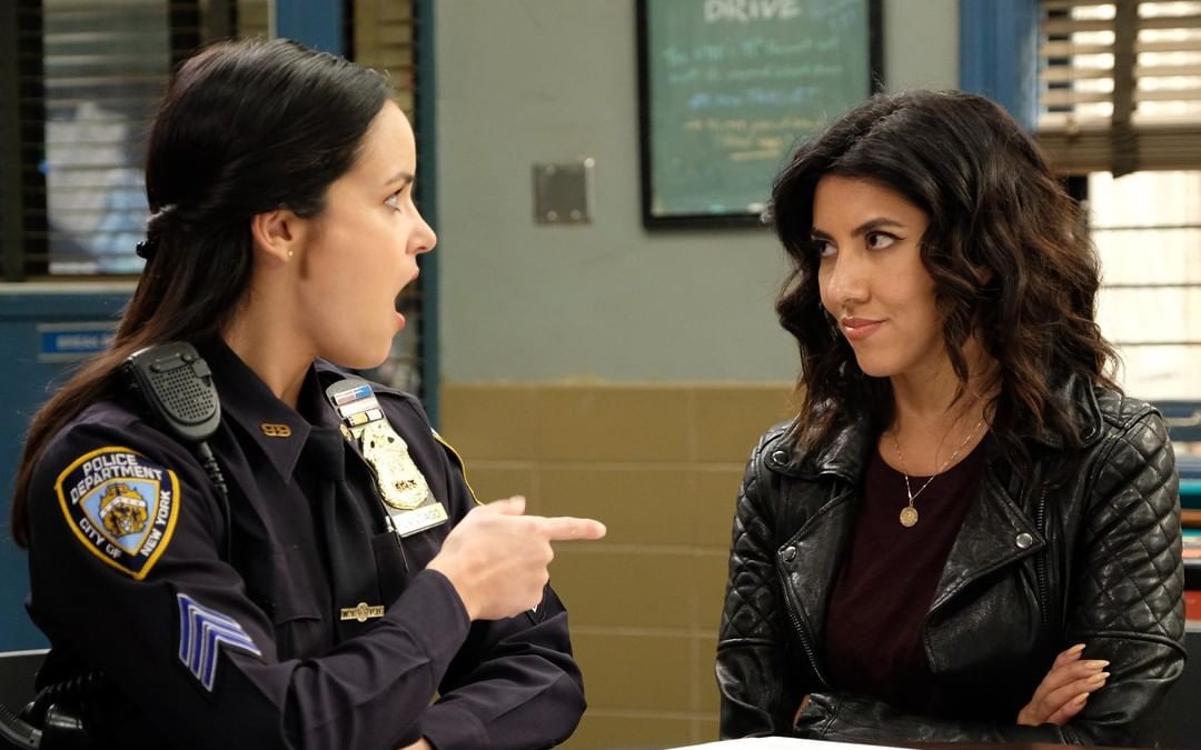 【神烦警探】rosamy友情线剪辑 part3"你应该参选 你喜欢这些书呆子