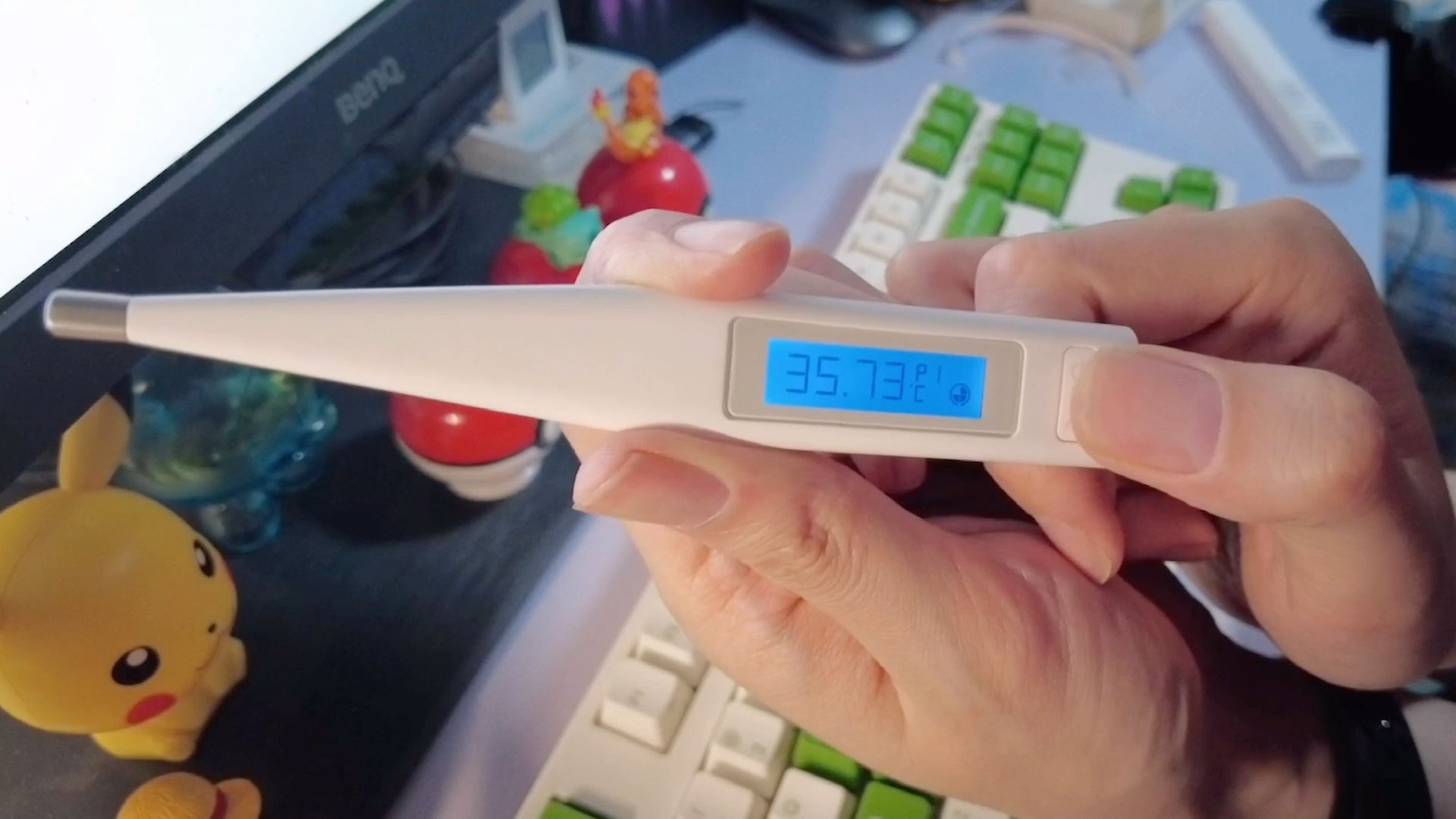 米家电子体温计开箱体验