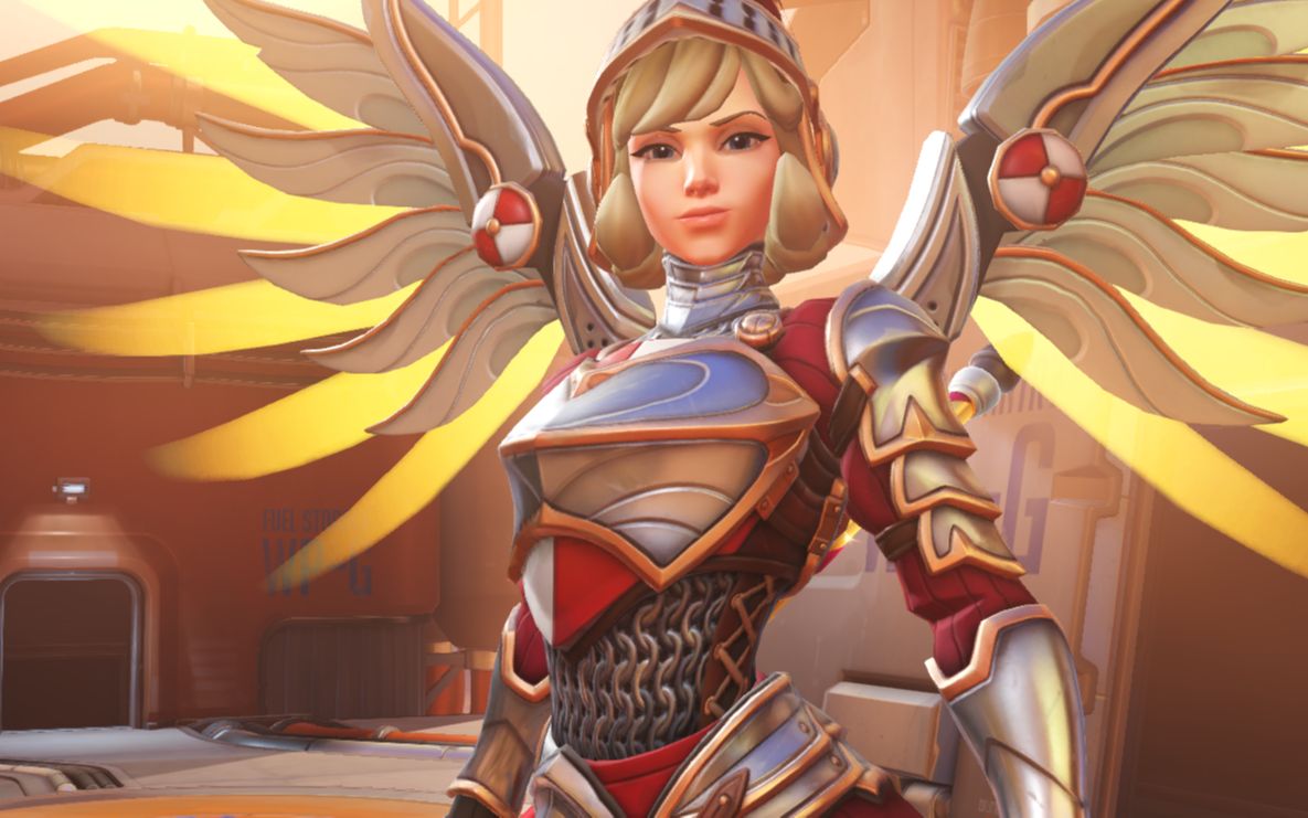 守望先锋天使新皮肤皇家骑士预览