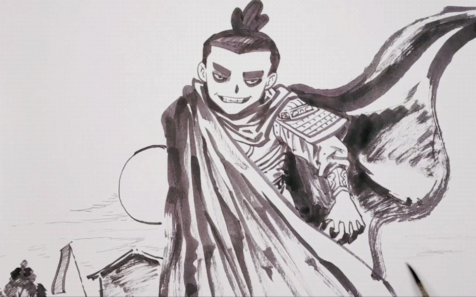 绘画过程 刺客伍六七