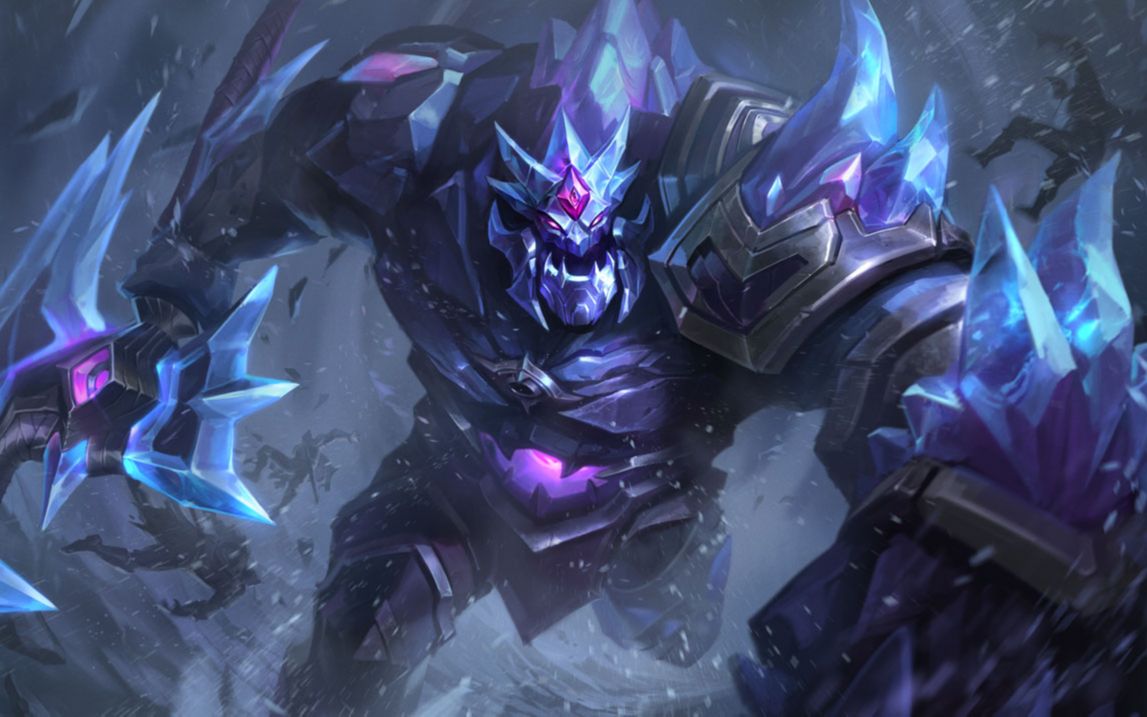 英雄联盟lol最新皮肤黯晶战神亡灵战神赛恩皮肤预览