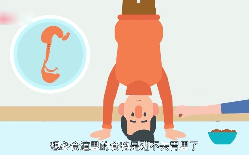 人倒立时能吃饭吗