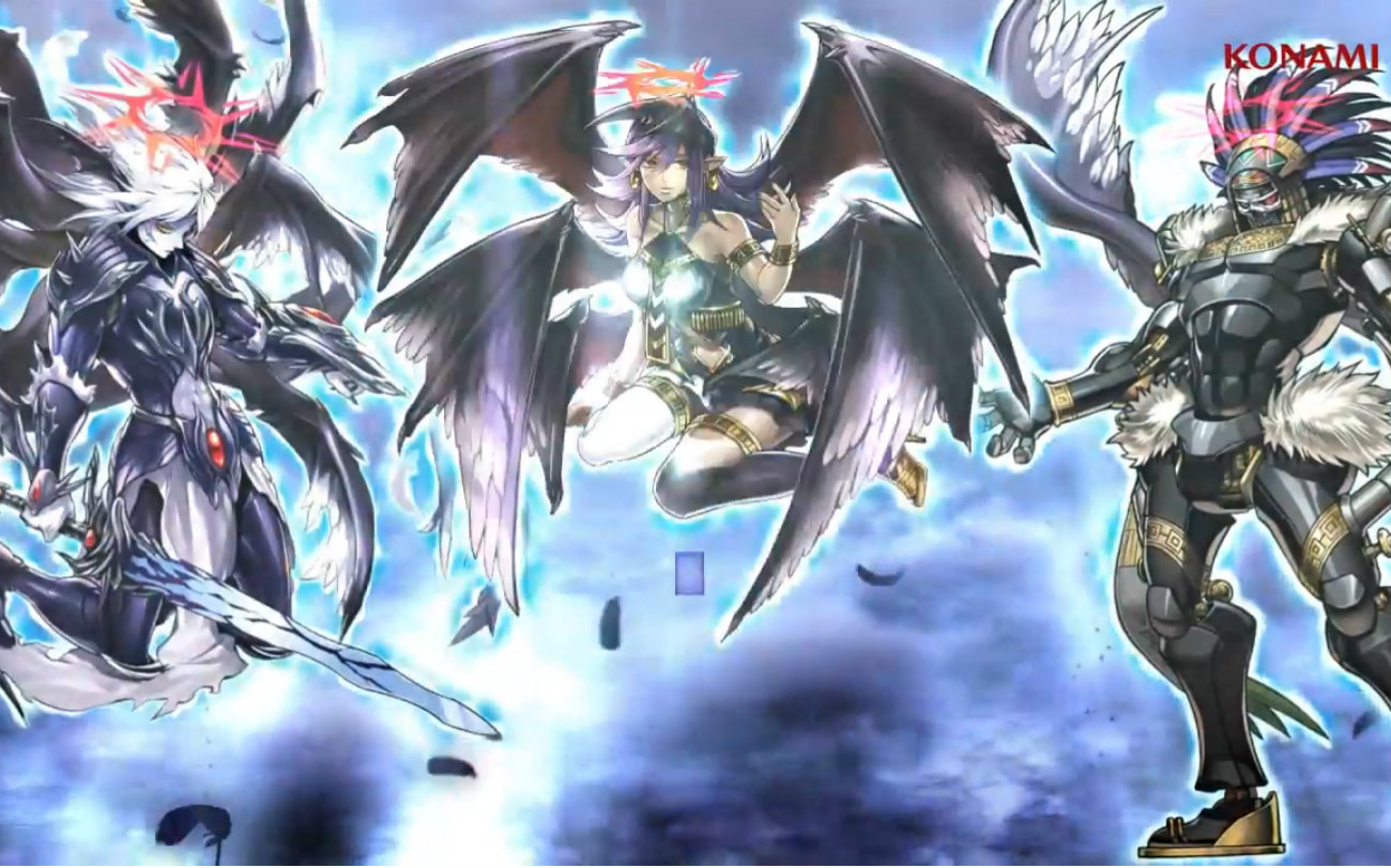 游戏王 tcg destiny soldiers 堕天使 介绍视频_哔哩哔哩 (゜-゜)つロ