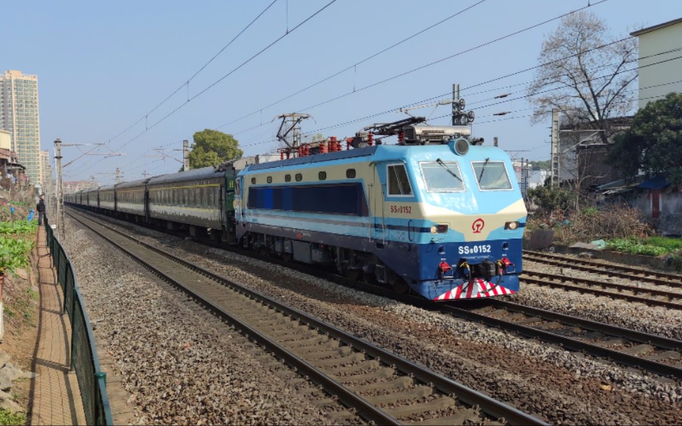 ss8 0152牵引k511次列车通过_哔哩哔哩_bilibili