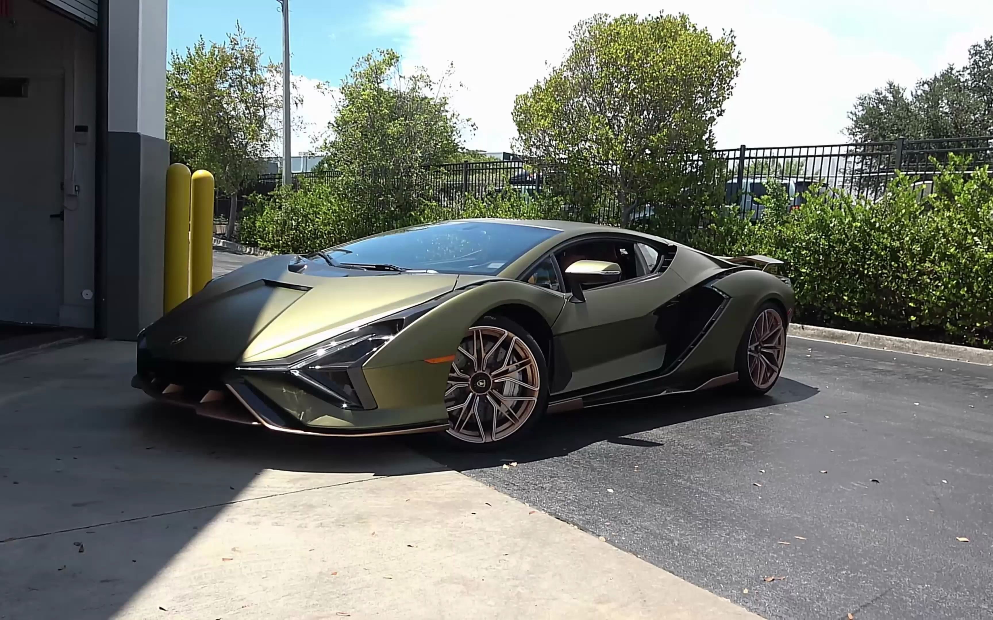 【4k】兰博基尼 sian_哔哩哔哩_bilibili