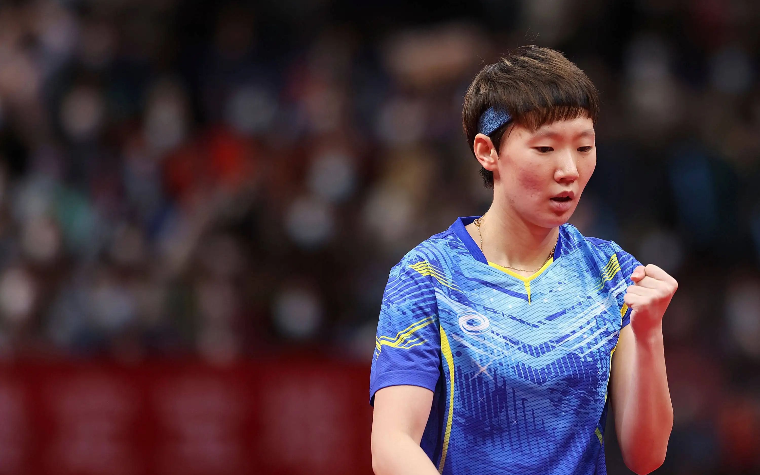 王曼昱横扫奥运冠亚军夺冠!王曼昱真的太棒了