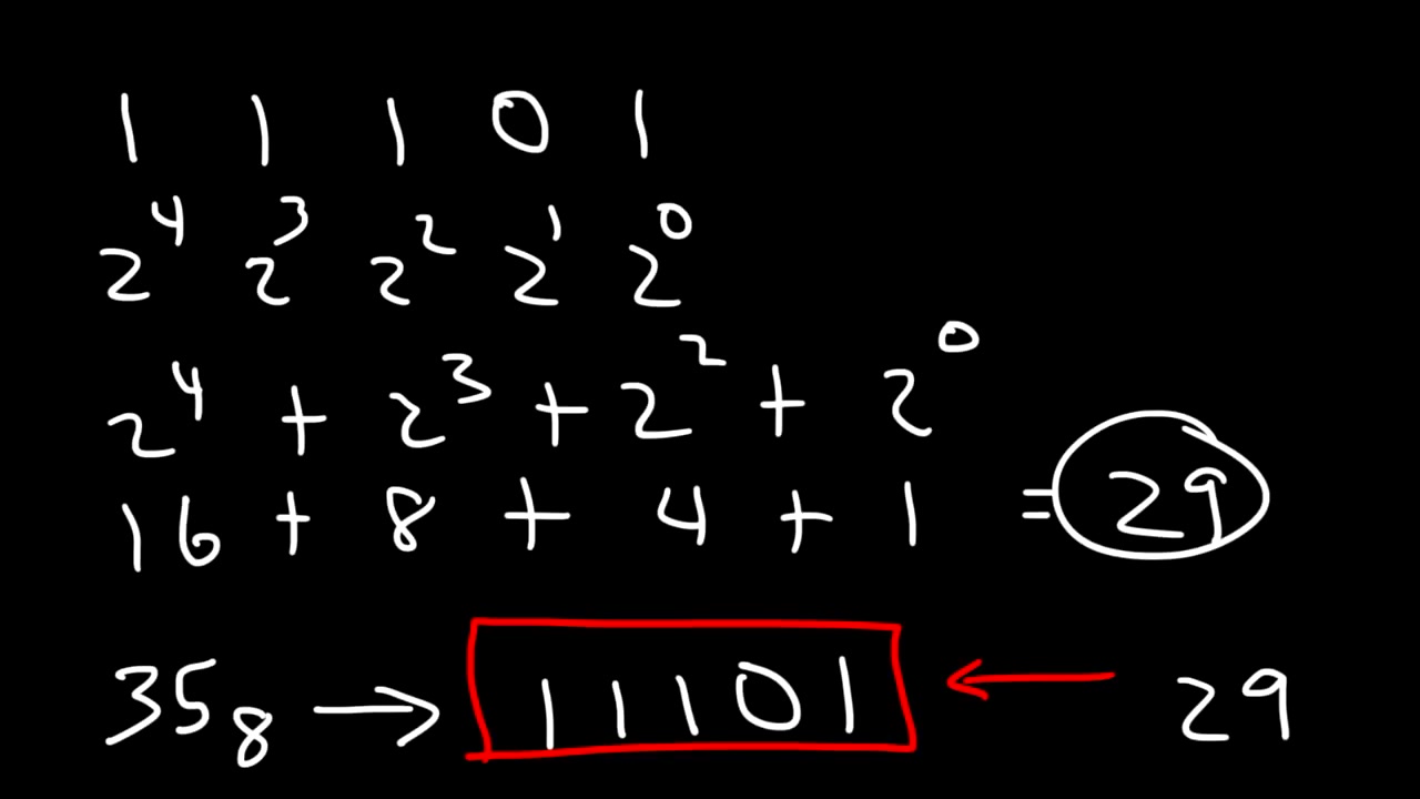 Octal to Binary Conversion哔哩哔哩bilibili