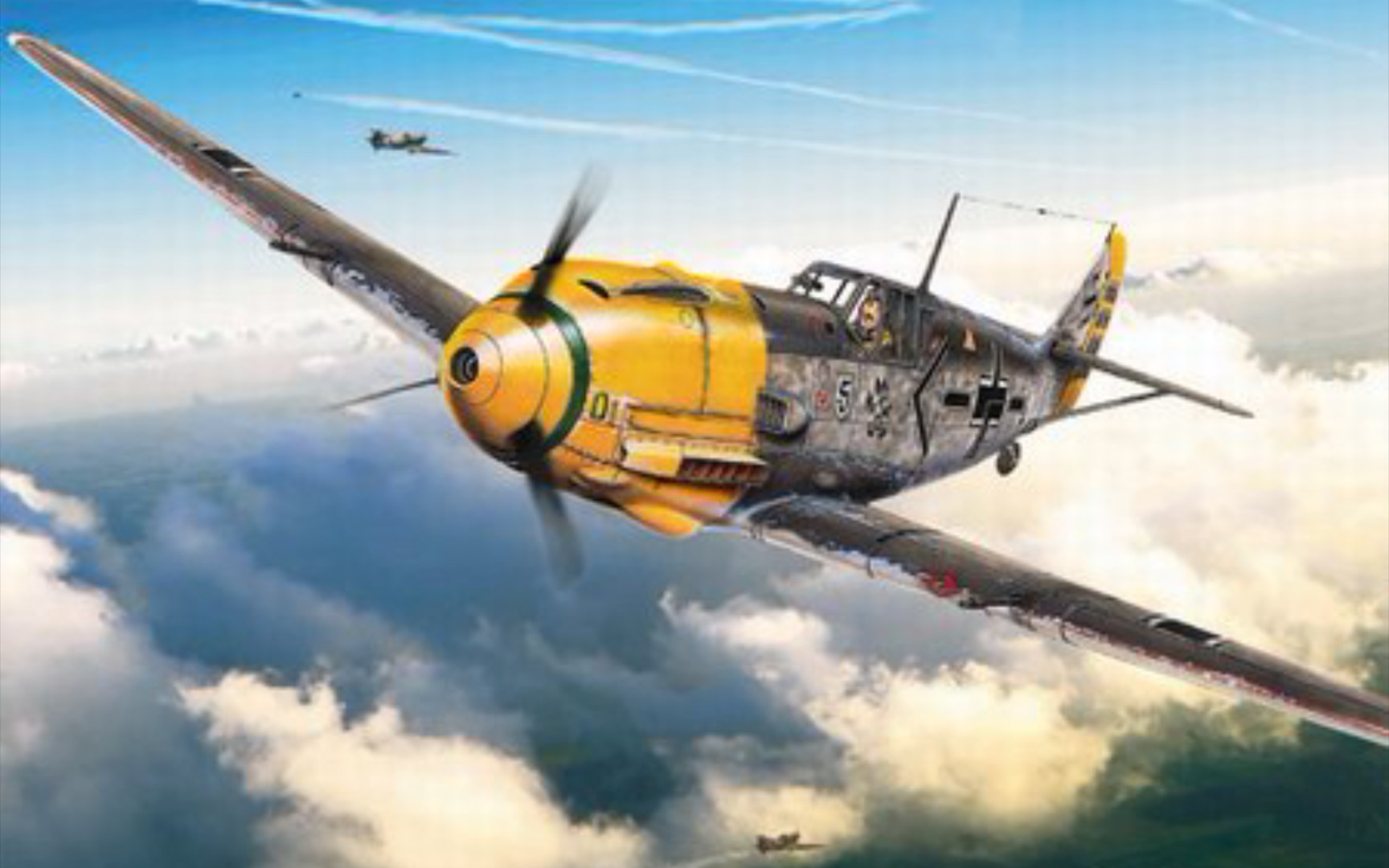 【战争雷霆】眼镜王蛇与bf109f4格斗(性能测试