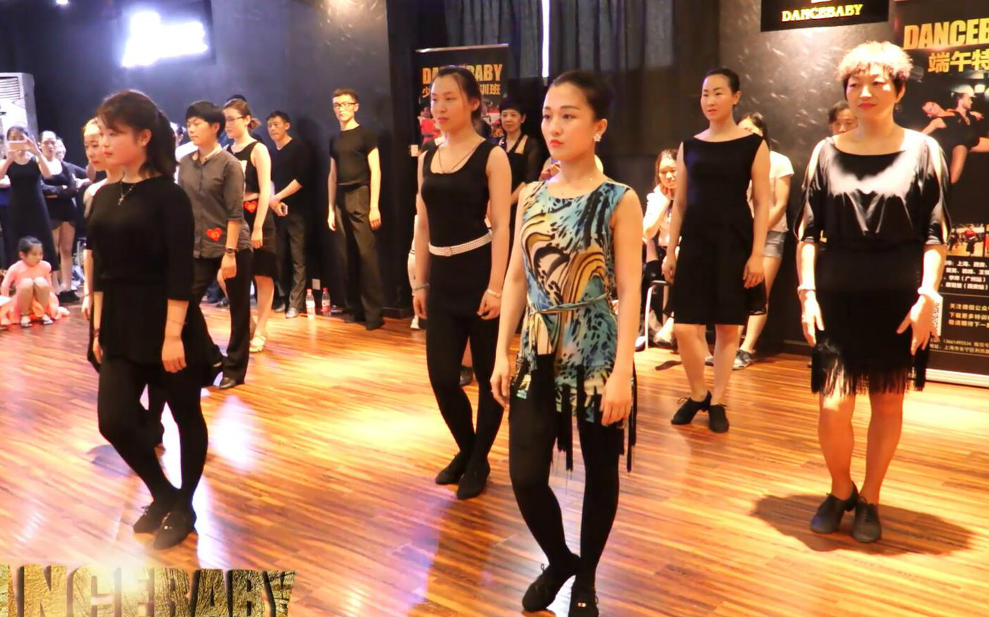 拉丁舞dancebaby端午拉丁舞集训教学单人班视频