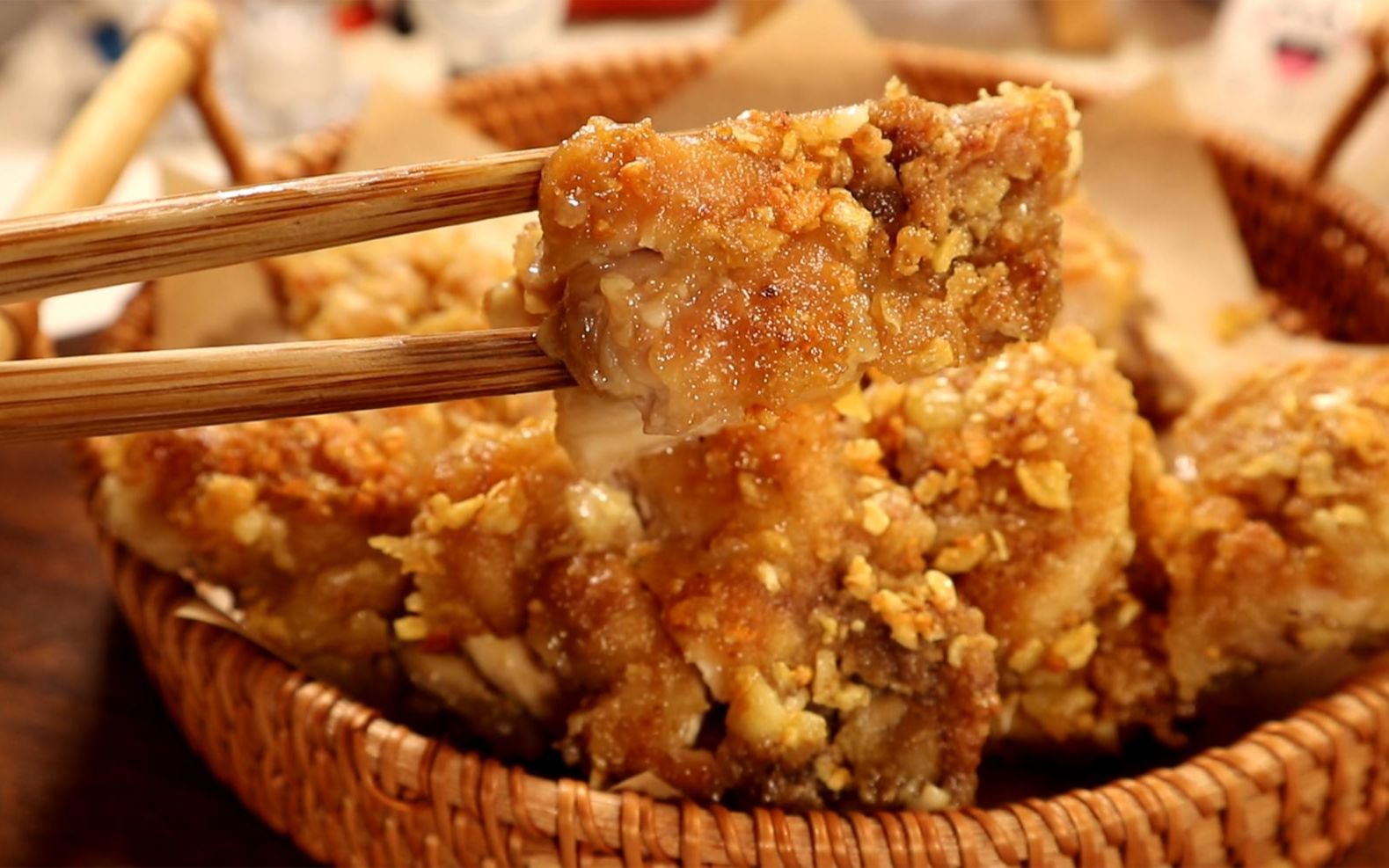 蒜香黄油脆皮鸡,吃起来也太香了吧!