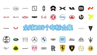 全球205个汽车车标大全