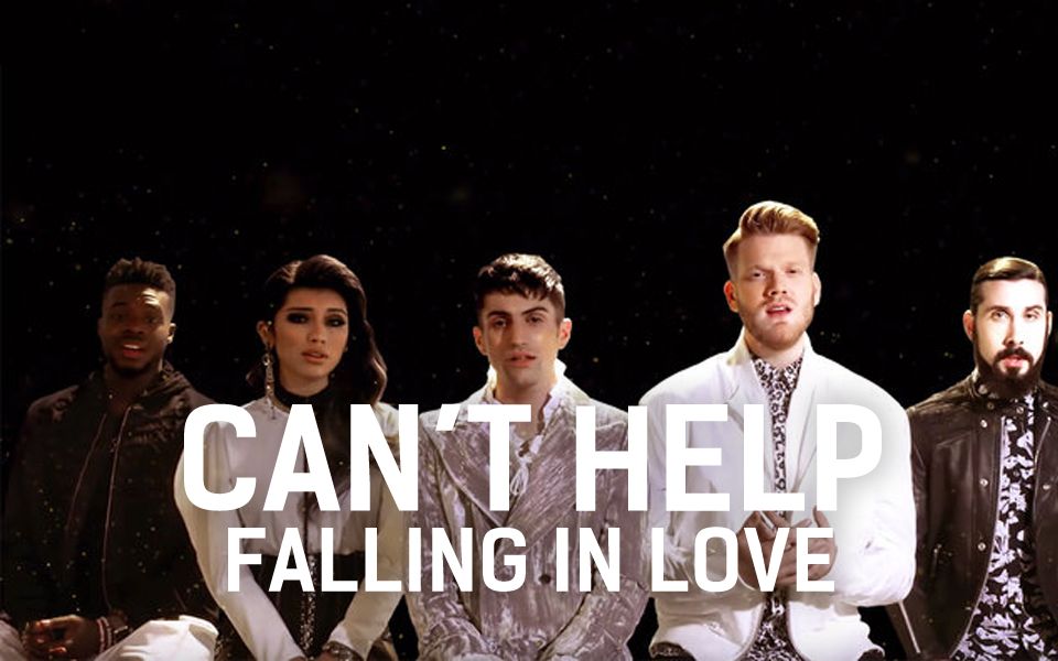 [图]【噗通响字幕组】Can't Help Falling In Love - Pentatonix