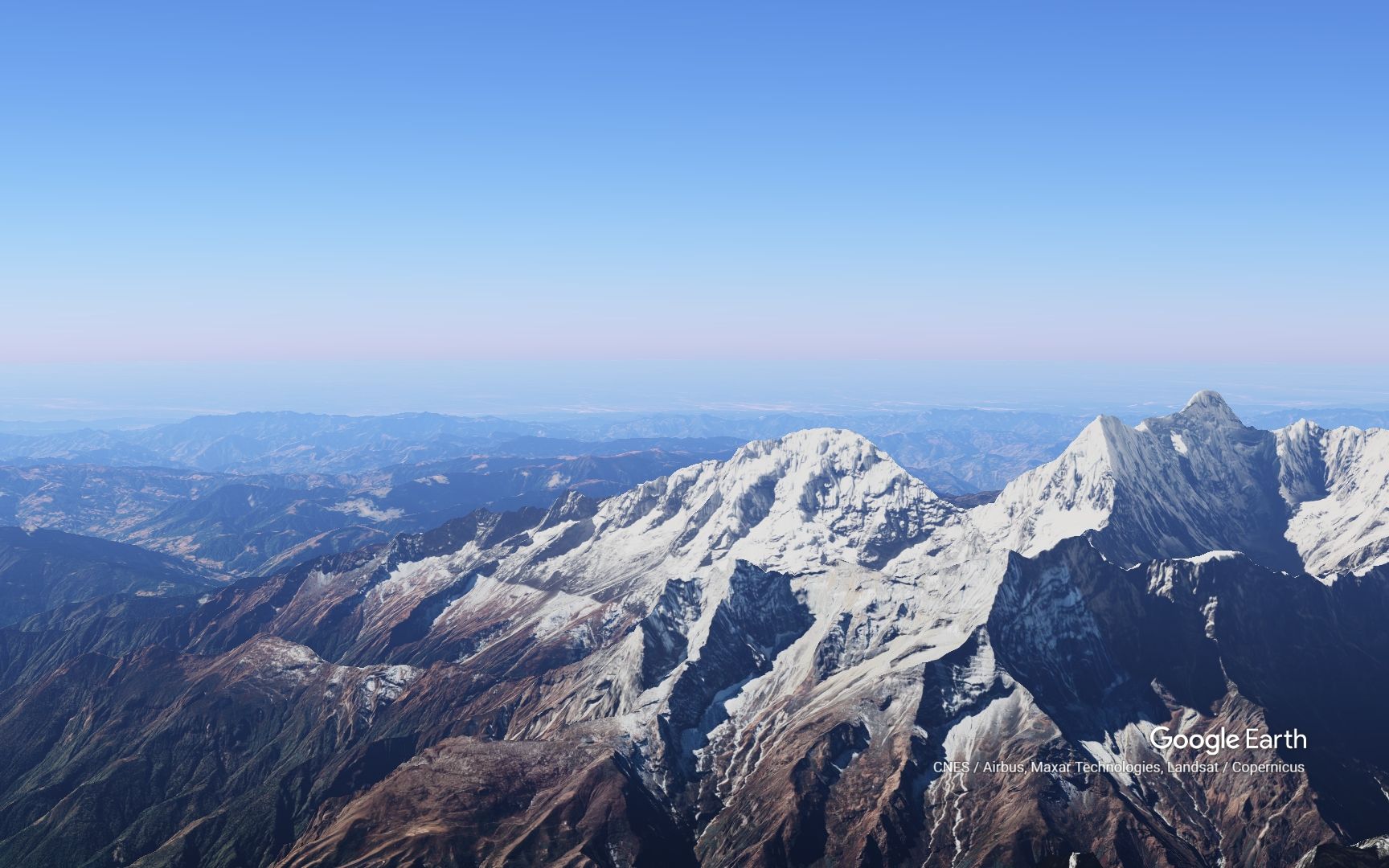 googleearthstudio喜马拉雅山脉