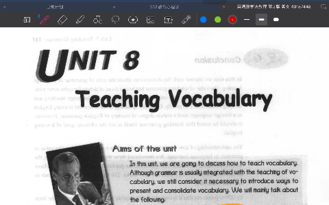 王嫱教学法unit8 teaching vocabulary哔哩哔哩bilibili