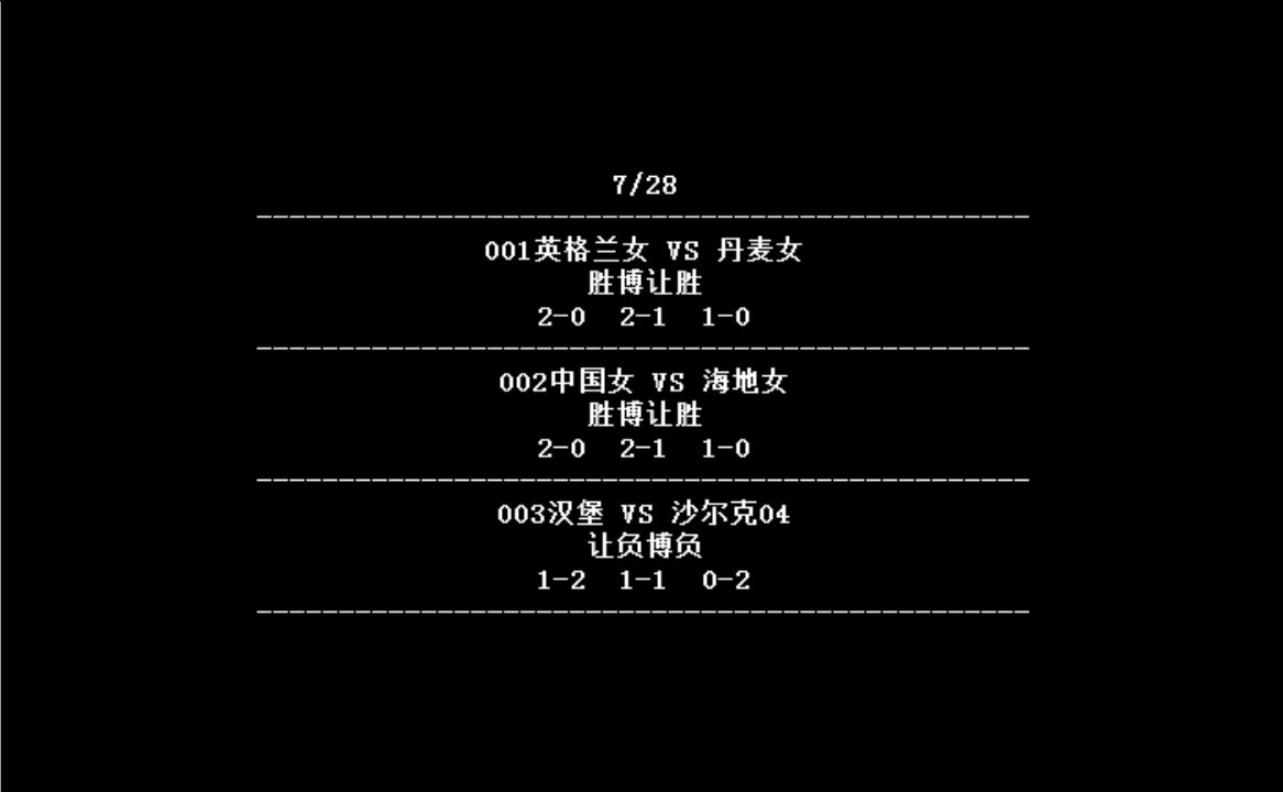 7/28足球预测竞彩分析推荐!中国女足必须支持!哔哩哔哩bilibili