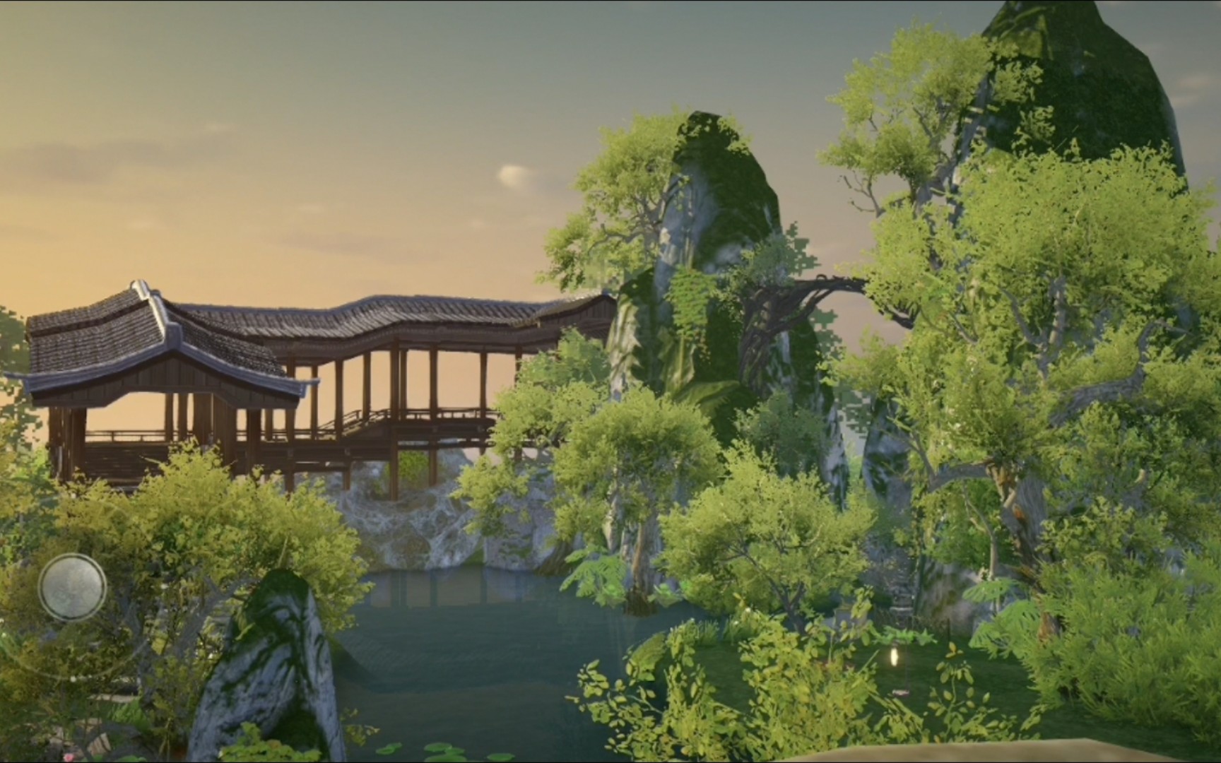 天谕手游家园共眠一舸听秋雨小簟轻衾各自寒